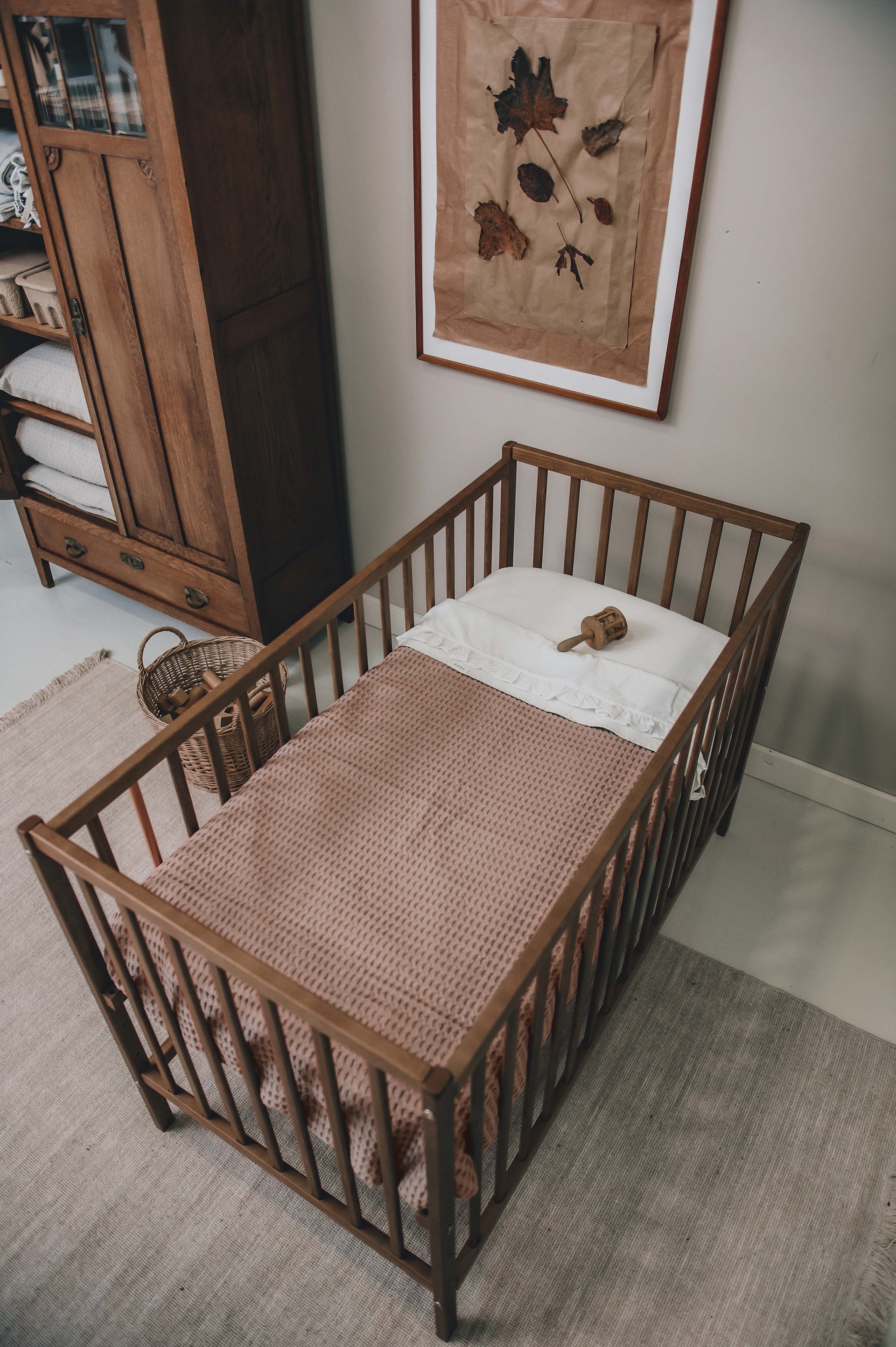 Cot blanket cotton fleece Amsterdam caffe