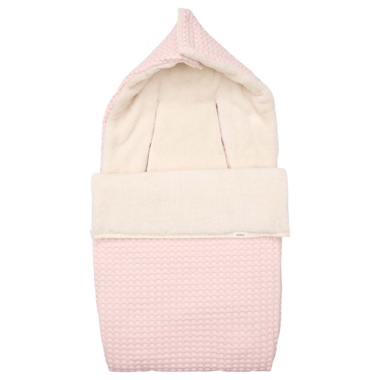 Footmuff 0+ 3/5 points teddy Oslo cotton candy