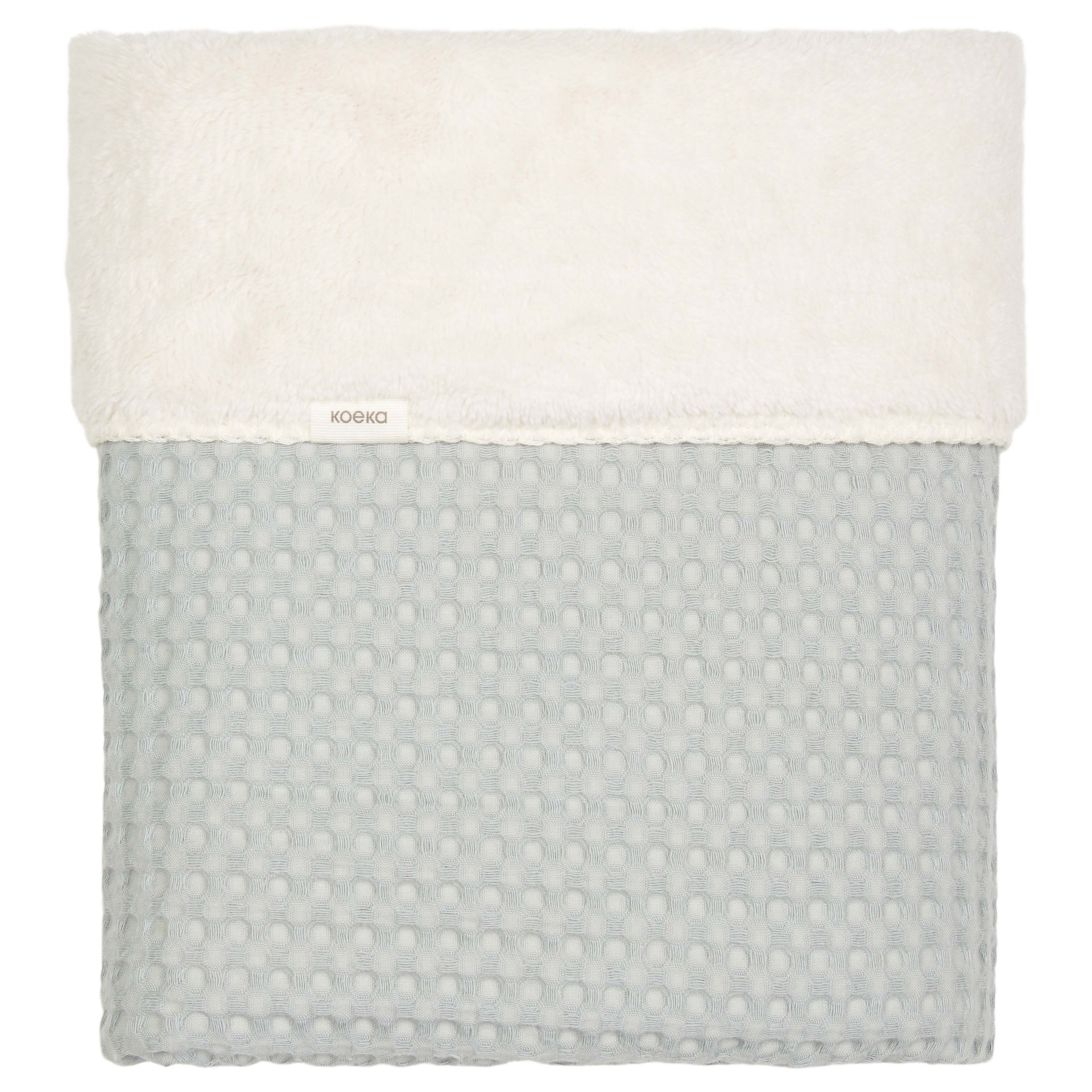 Cot blanket teddy Oslo ocean air