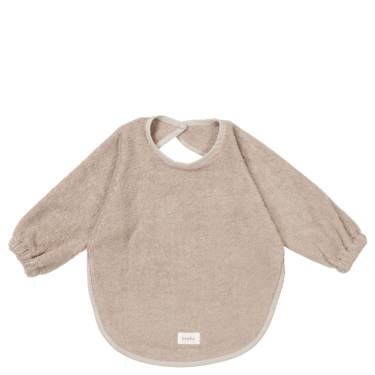 Bib with sleeves Dijon Daily clay