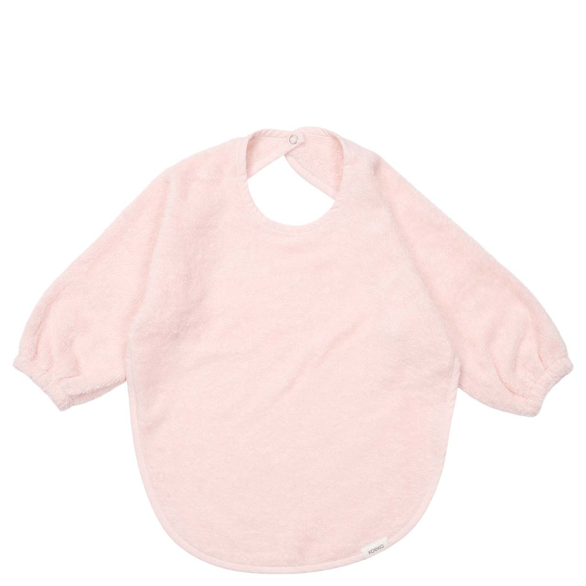 Bib with sleeves Dijon Daily cotton candy