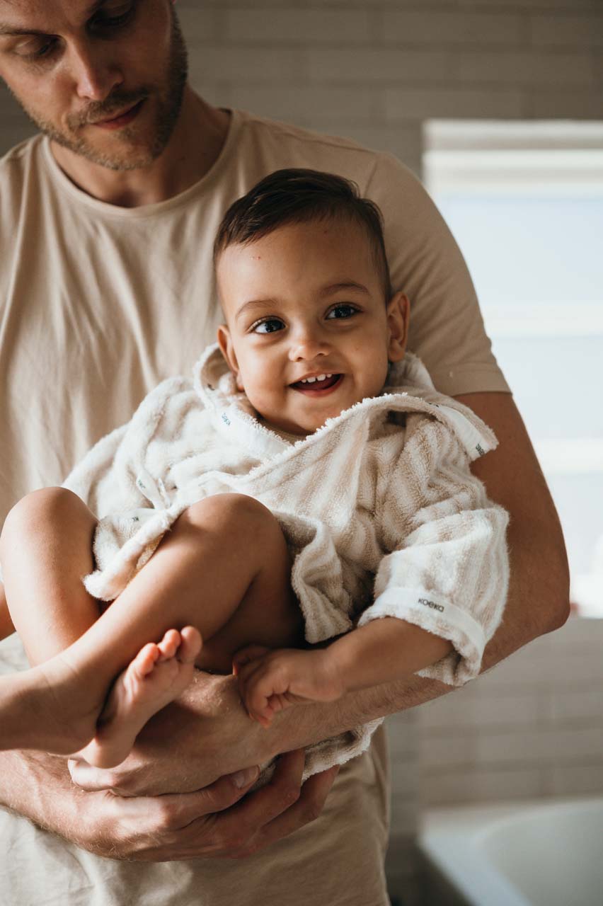 Baby bathrobe Playa sand