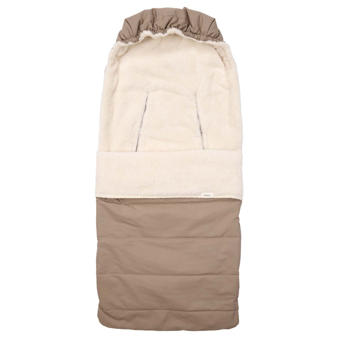 Footmuff 0+ 3/5 points teddy Calgary taupe