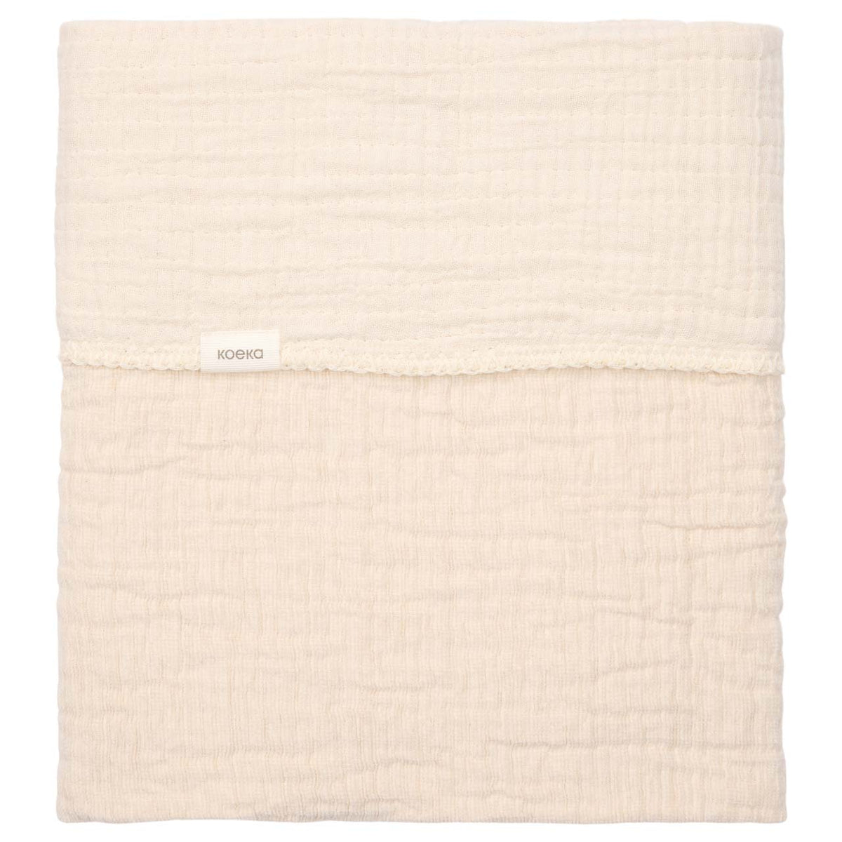 Cot blanket Rivoli warm white