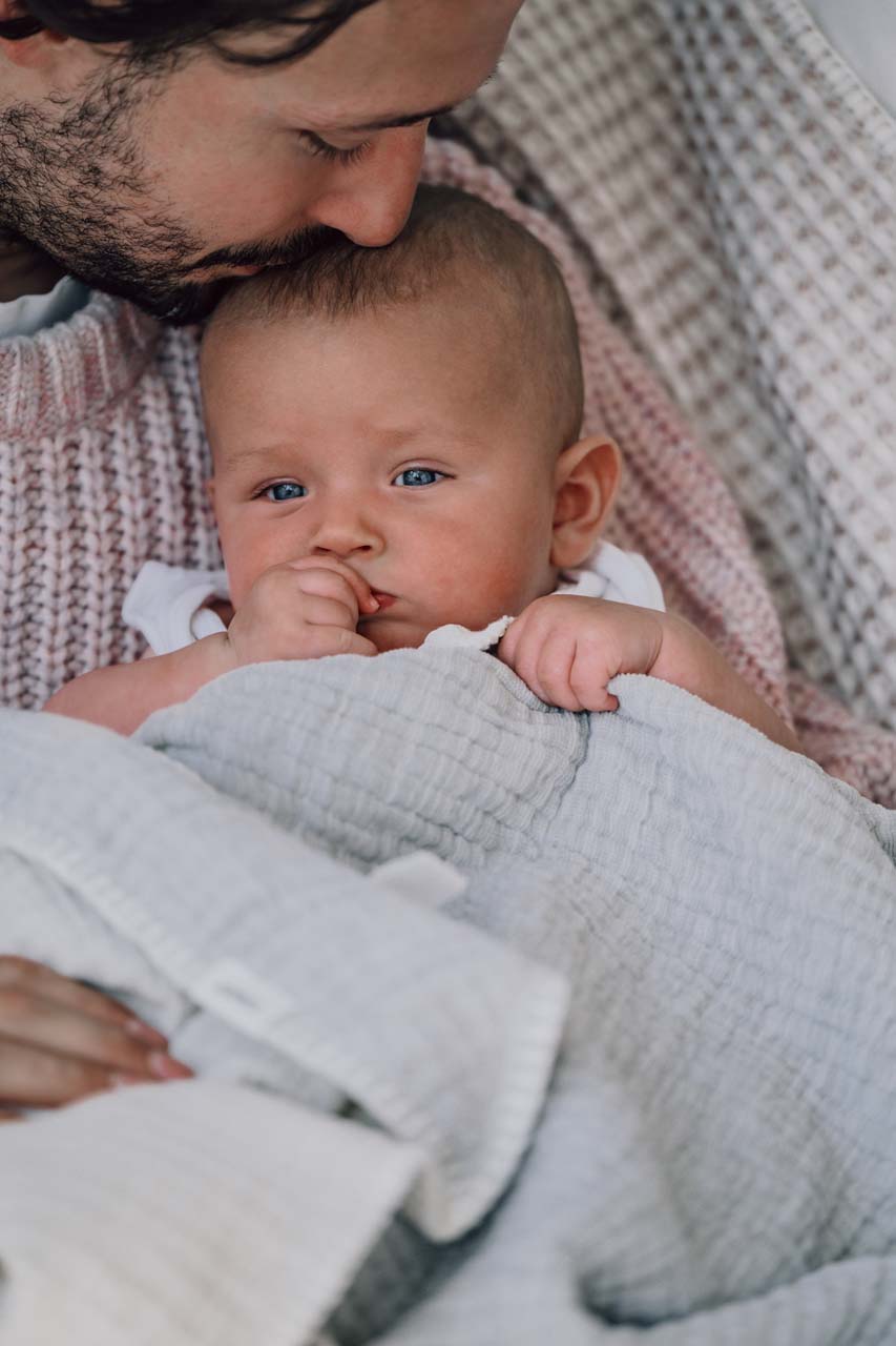 Cot blanket Rivoli stone