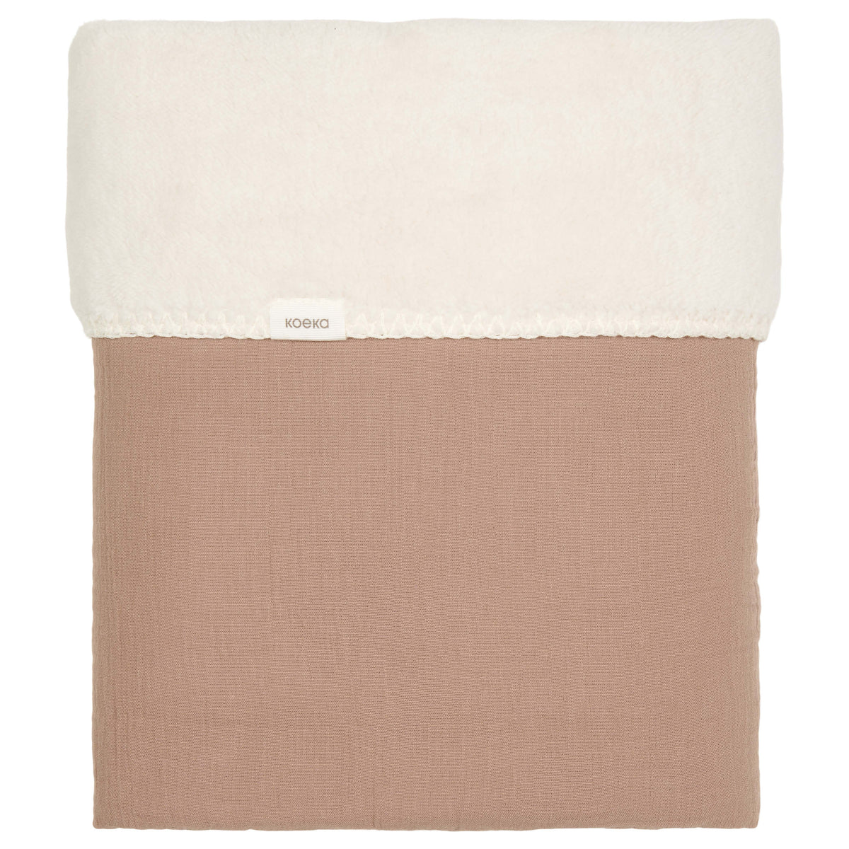 Bassinet blanket teddy Faro caffe