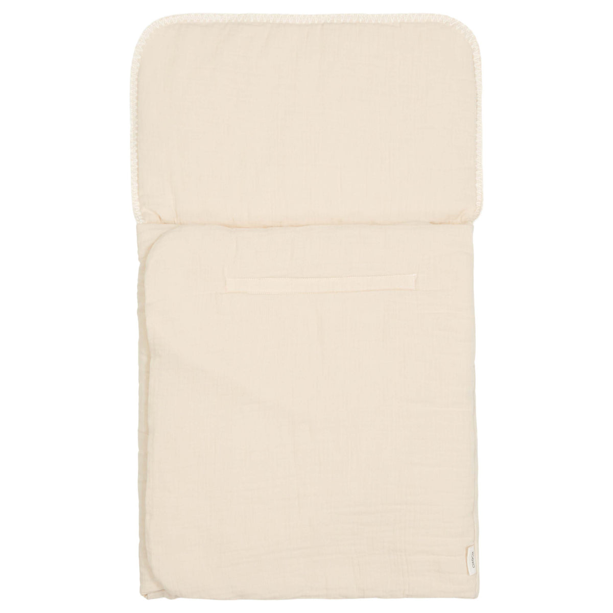 Wrap blanket Faro warm white