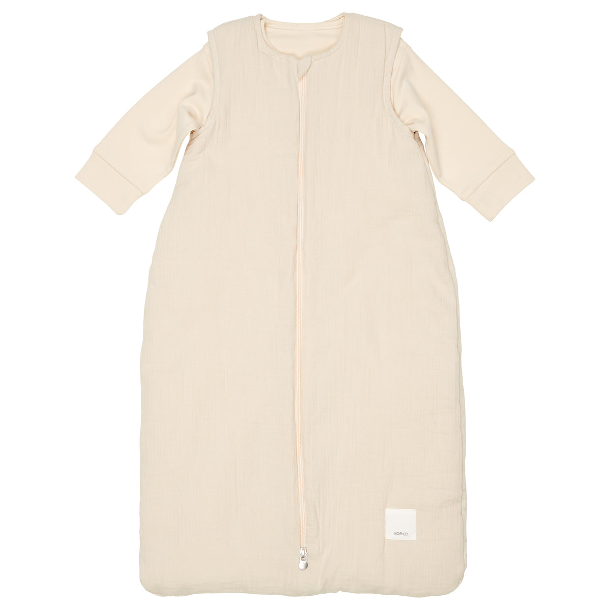 Babyslaapzak 4 seizoenen Faro warm white - 80 