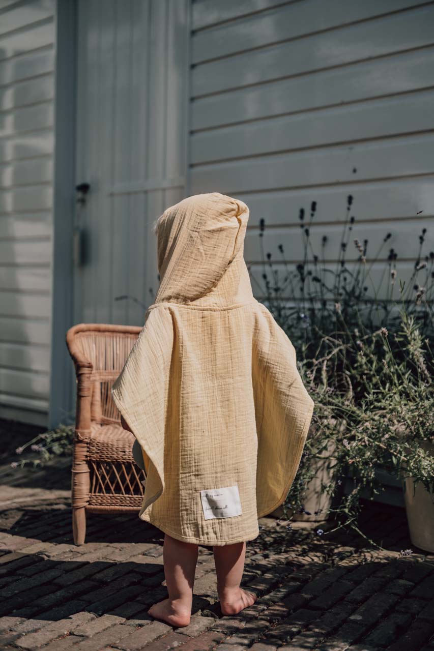 Bathponcho Faro honey