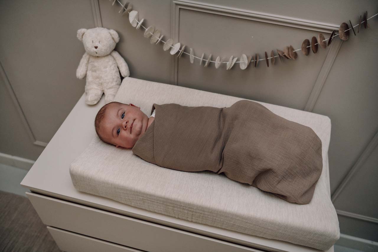 Muslin swaddle Faro caffe
