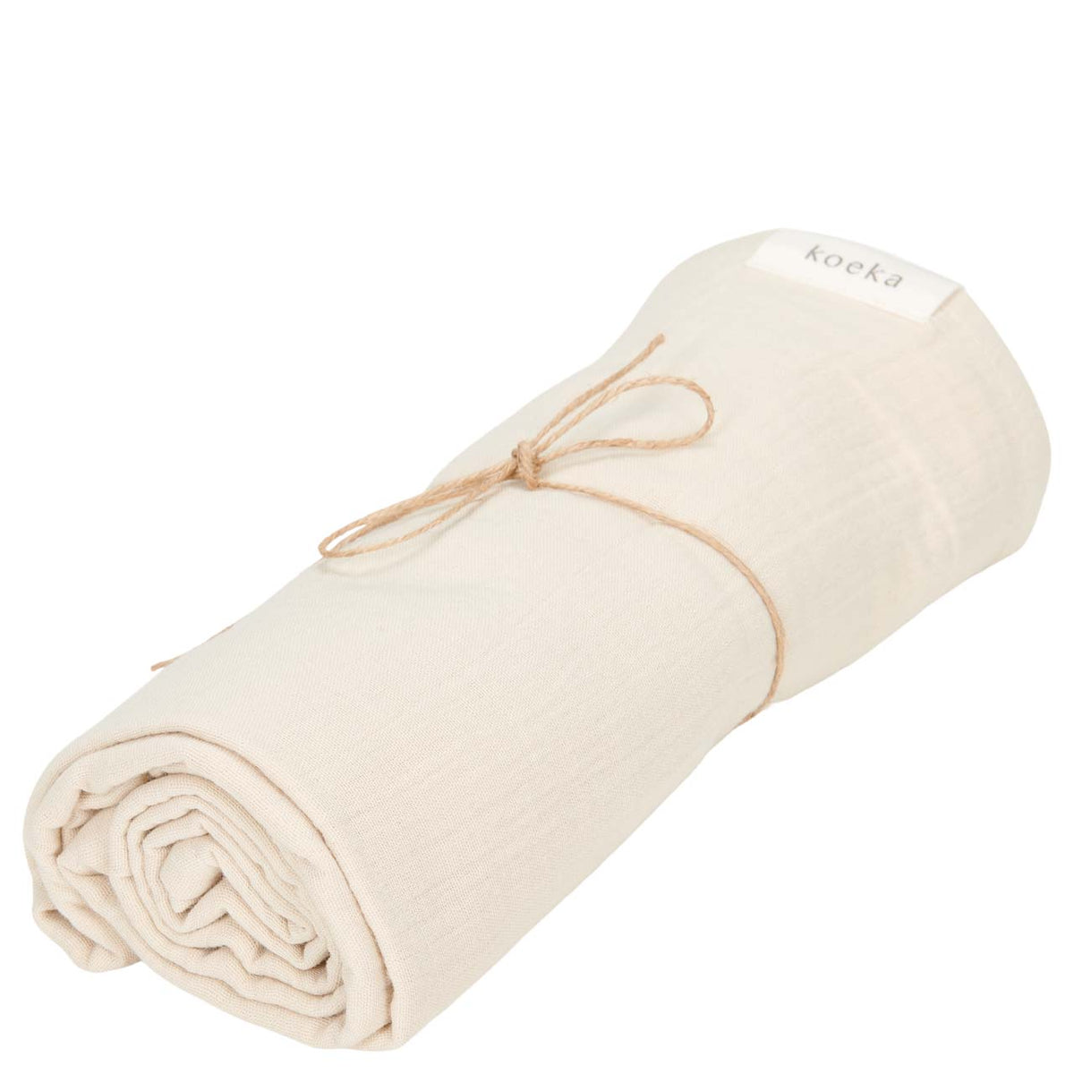 Muslin swaddle Faro warm white