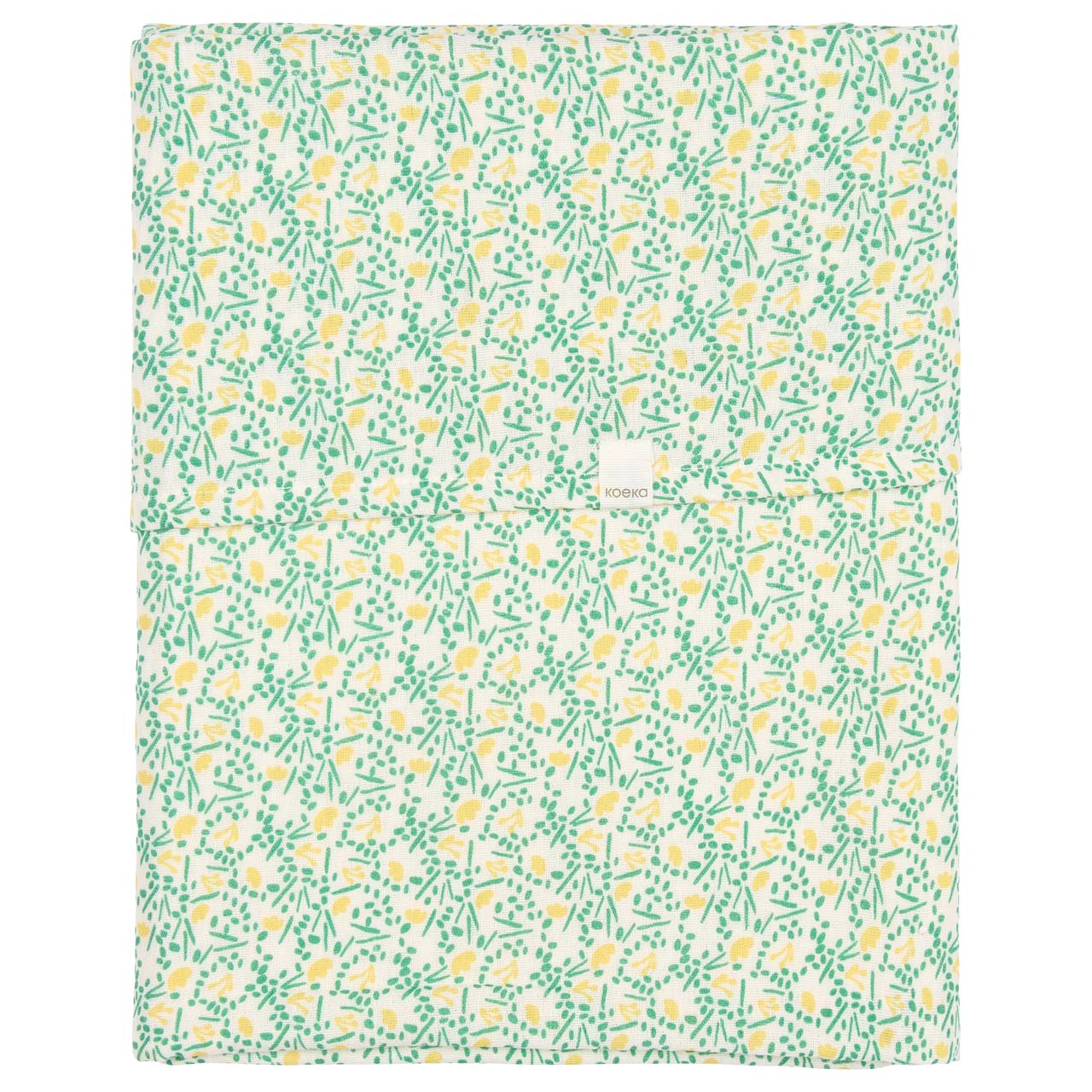 Cot sheet Meadow off white