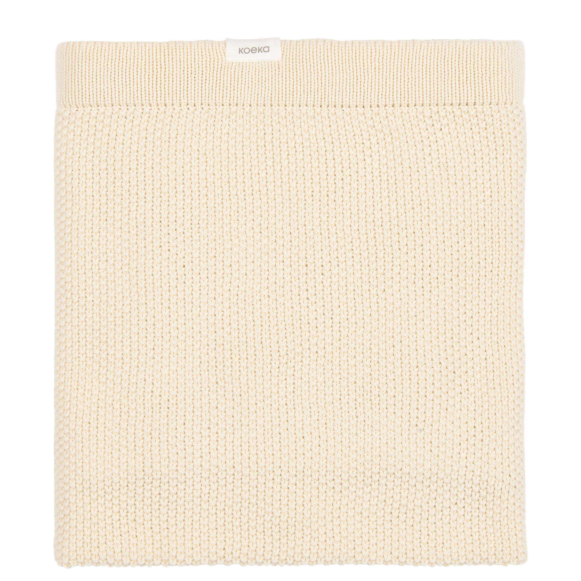 Bassinet blanket Lisbon powder white