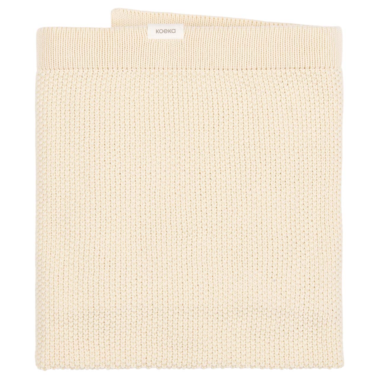 Cot blanket Lisbon powder white