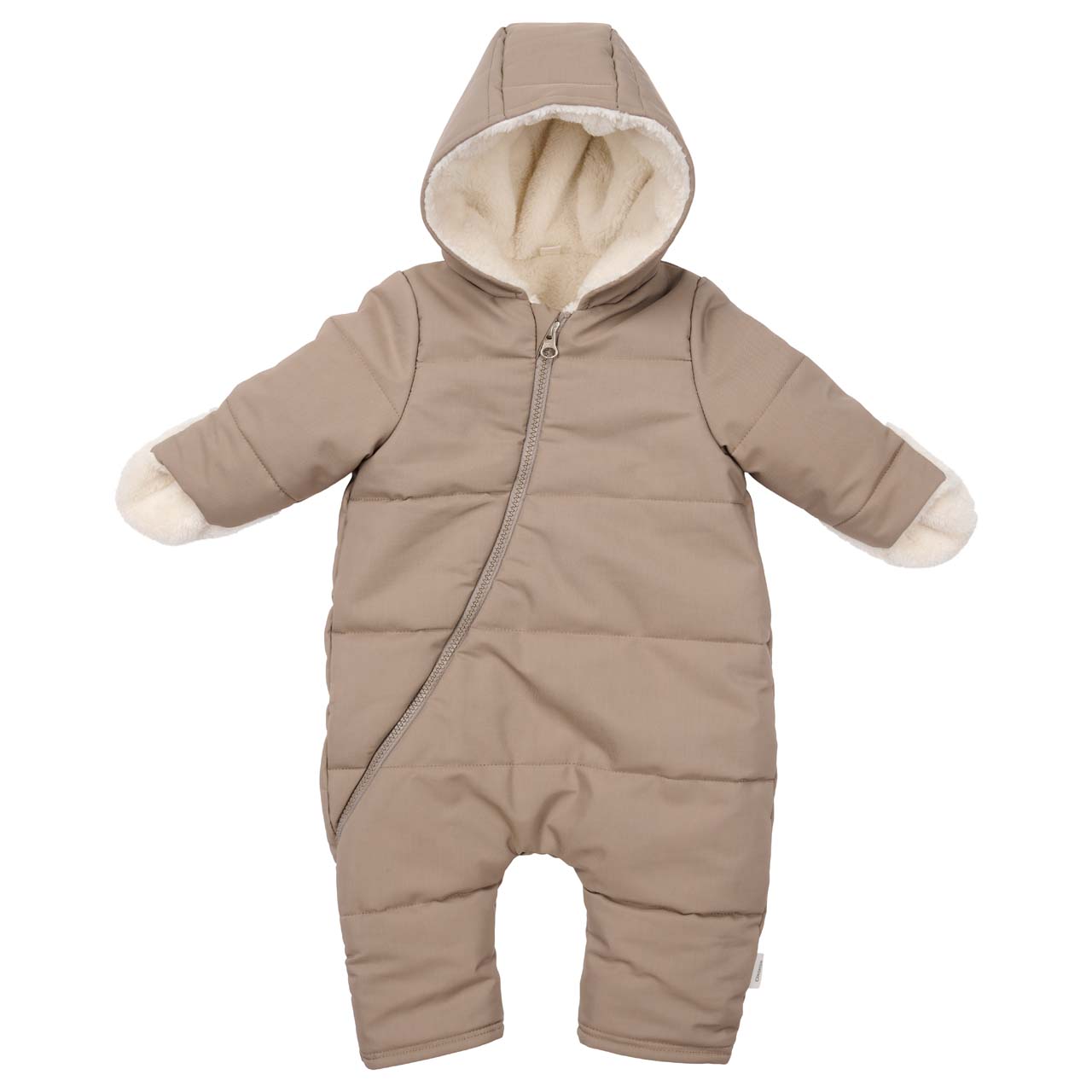 Combinaison bébé outdoor gigoteuse d'émmaillotage  taupe