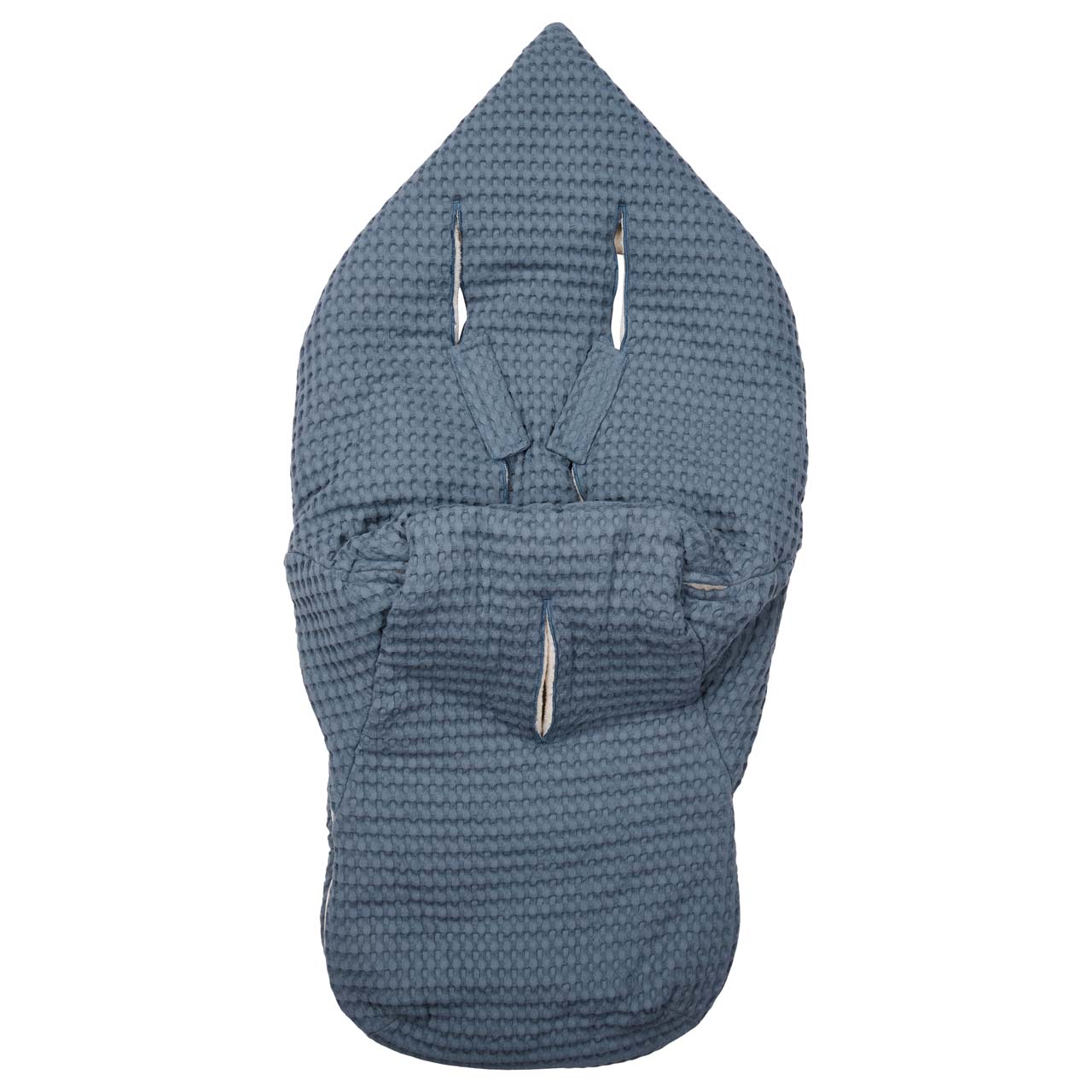 Stroller footmuff teddy Oslo bluestone