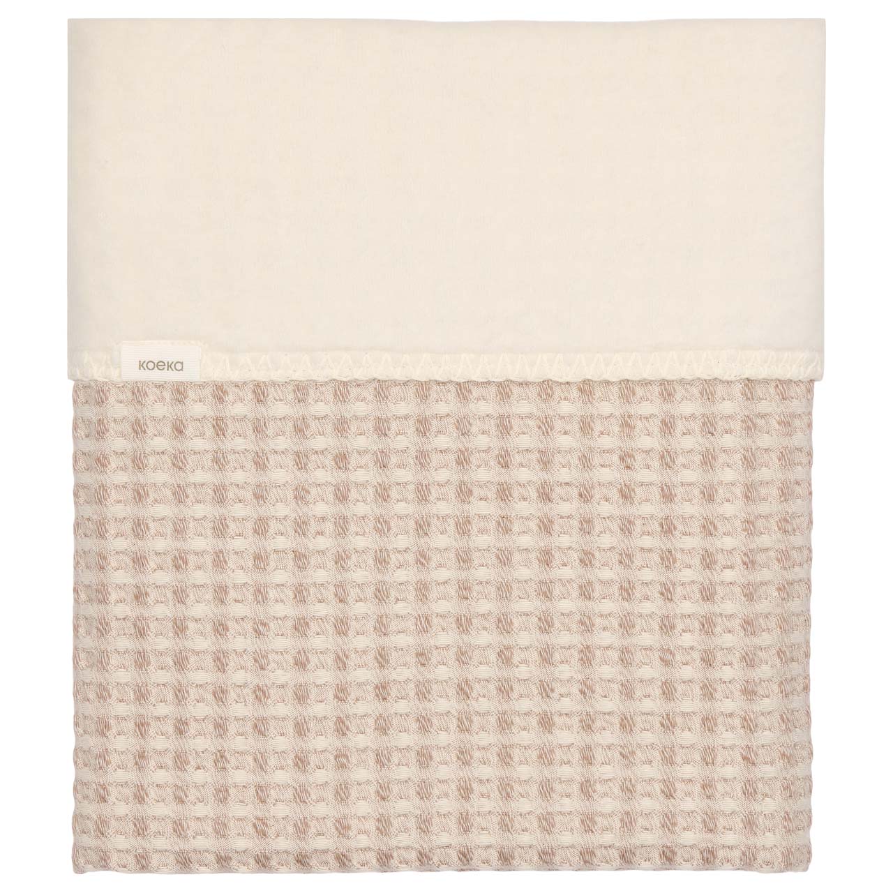 Couverture pour lit bébé cotton polaire Amsterdam crumble