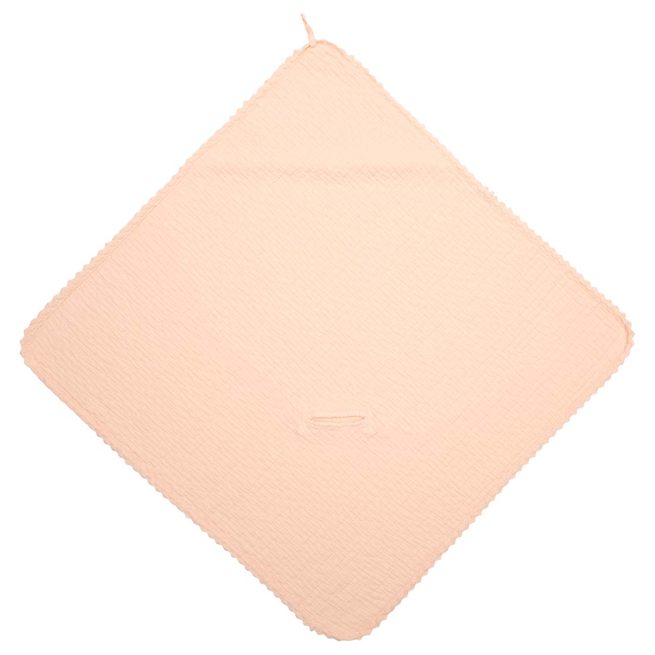 Couverture enveloppante lace Elba peach