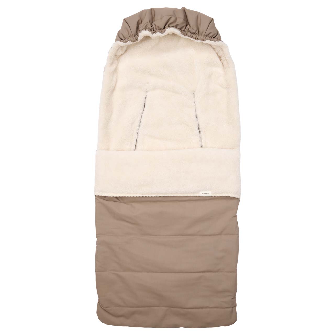 Footmuff 0+ 3/5 points teddy Calgary taupe