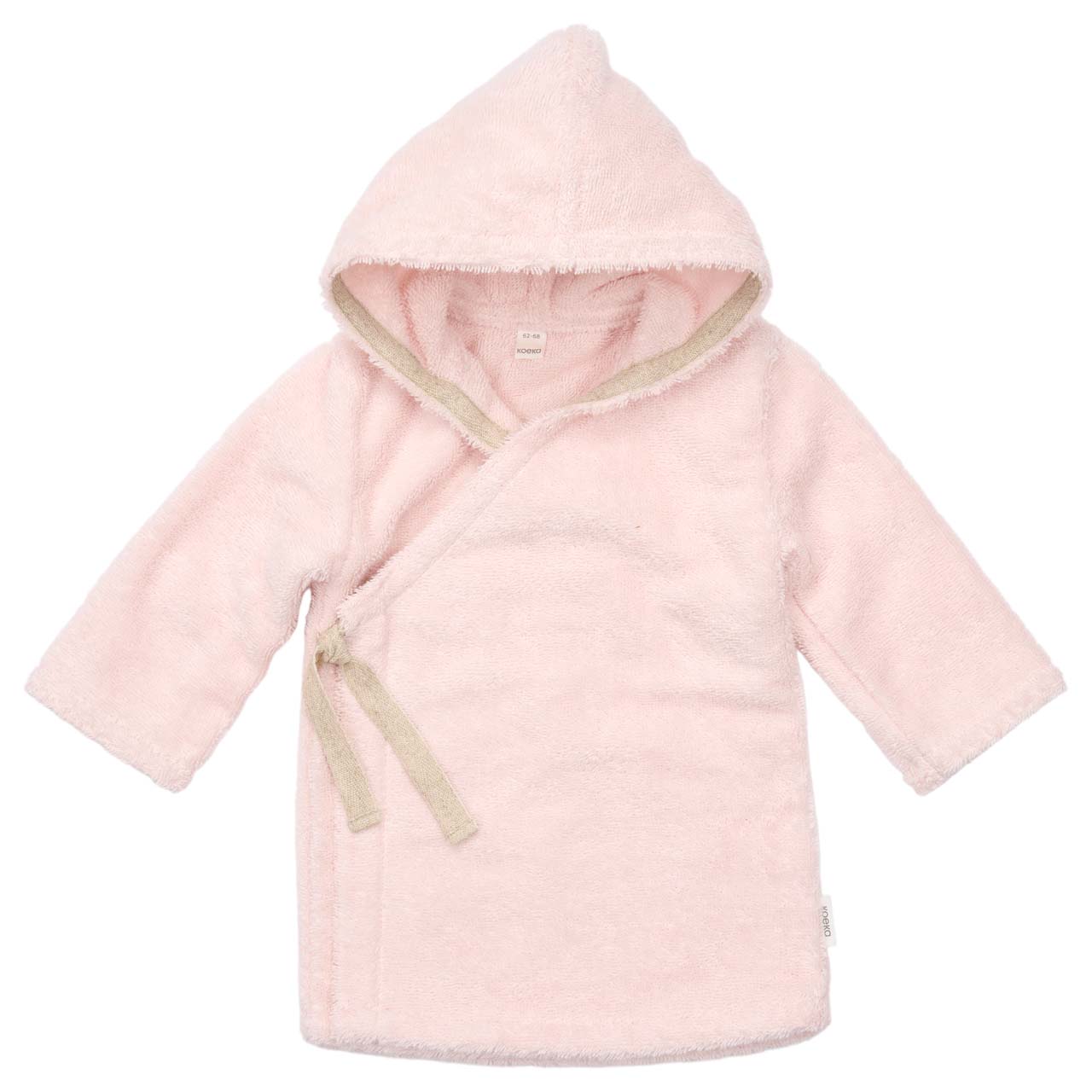 Baby bathrobe Dijon Daily cotton candy