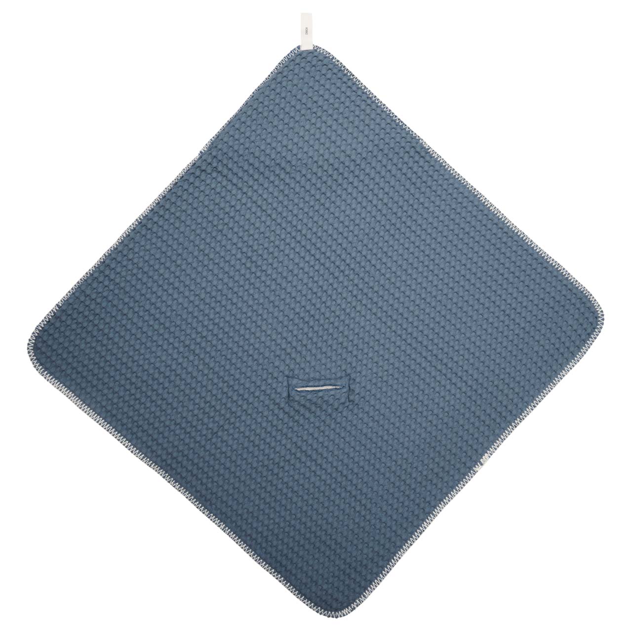 Couverture enveloppante teddy Oslo bluestone