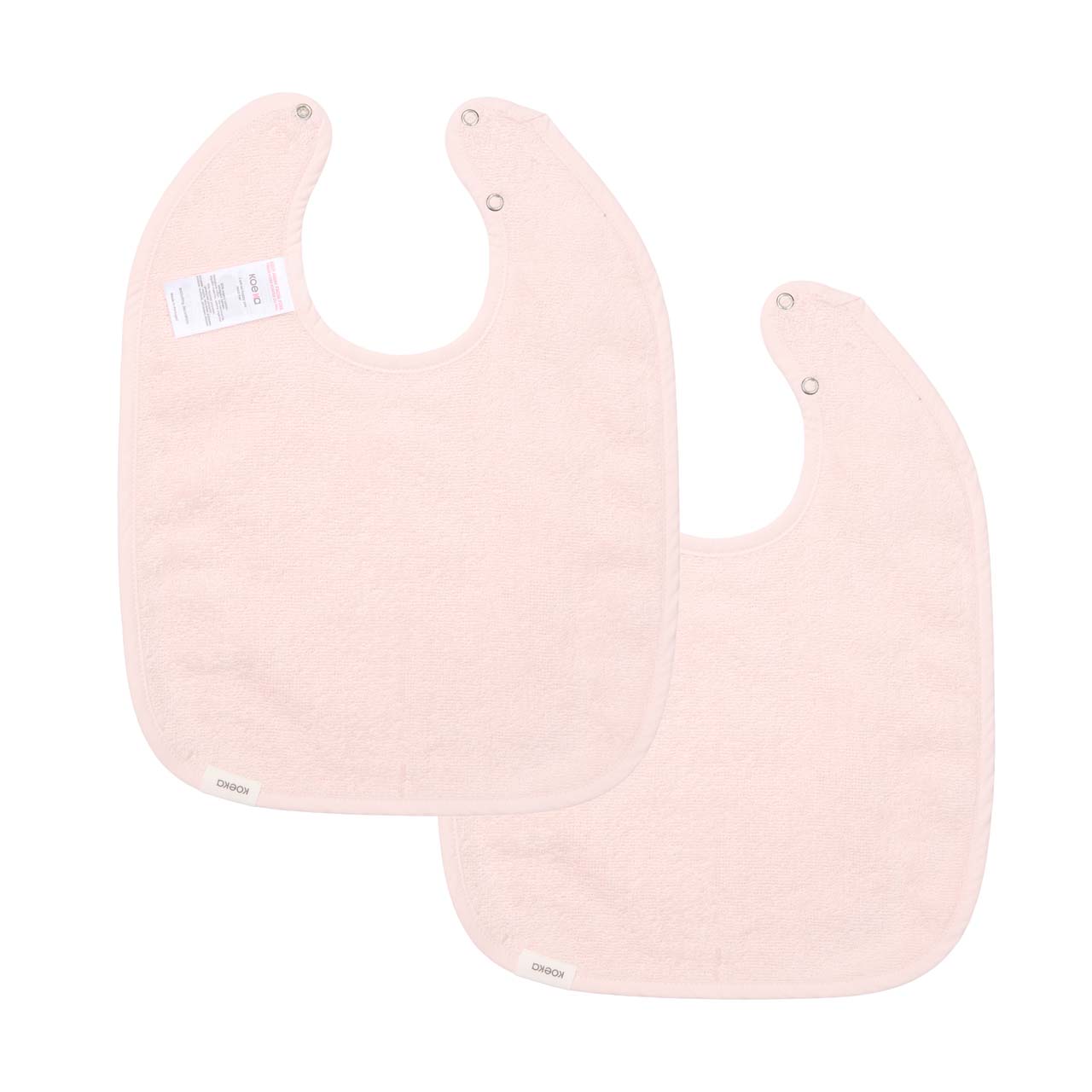 Bavoir 2-pack Dijon Daily cotton candy