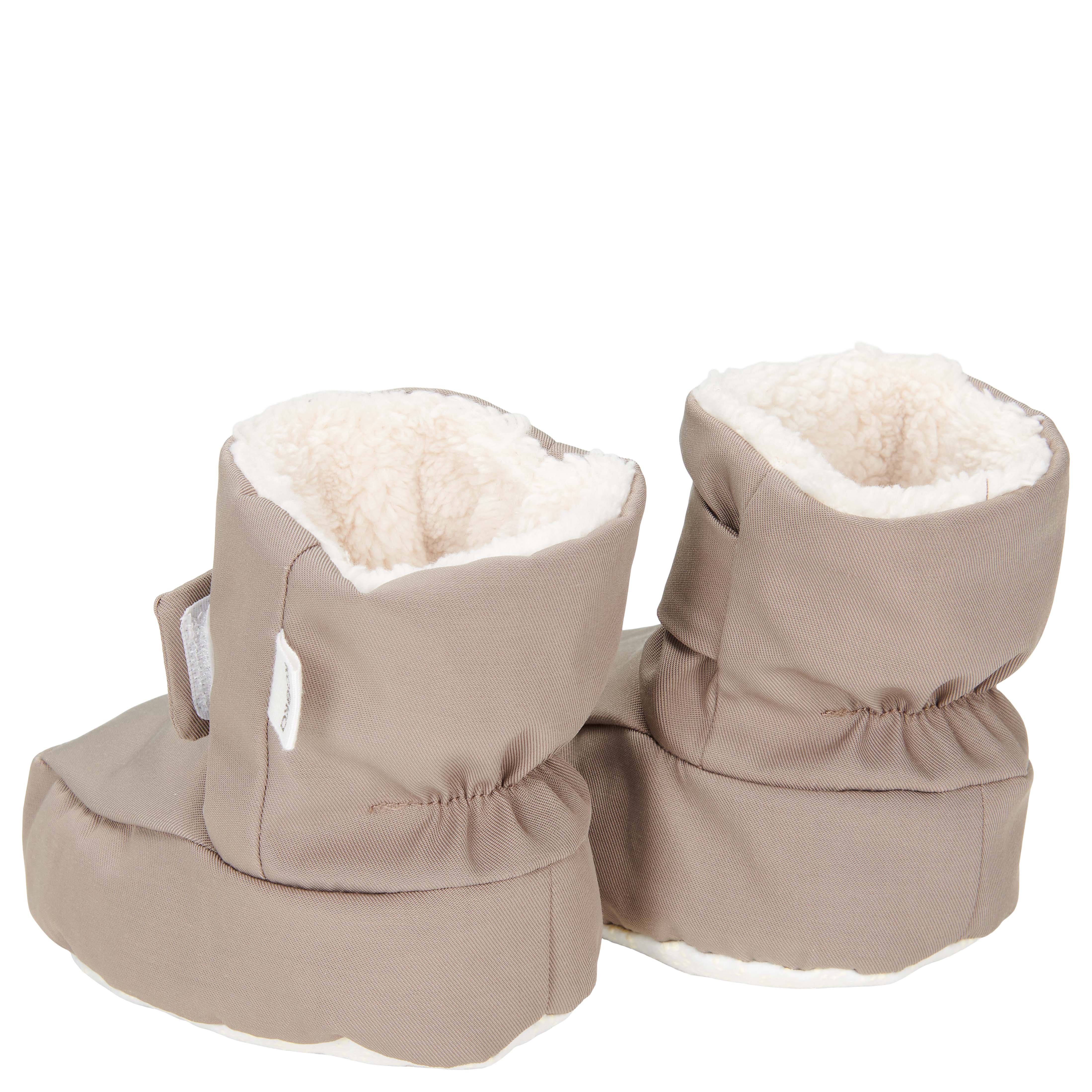 Booties Calgary taupe