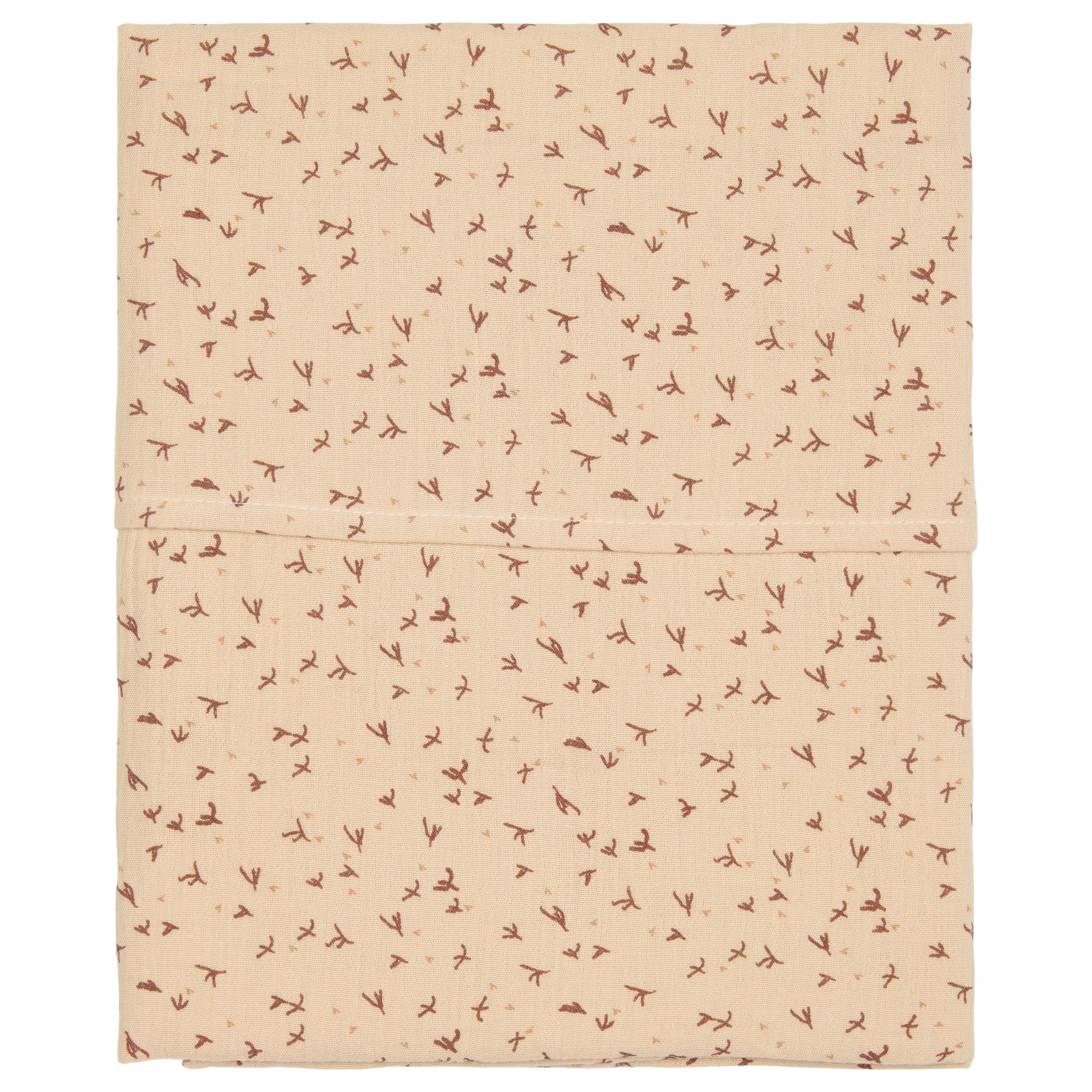 Cot sheet Trail beige