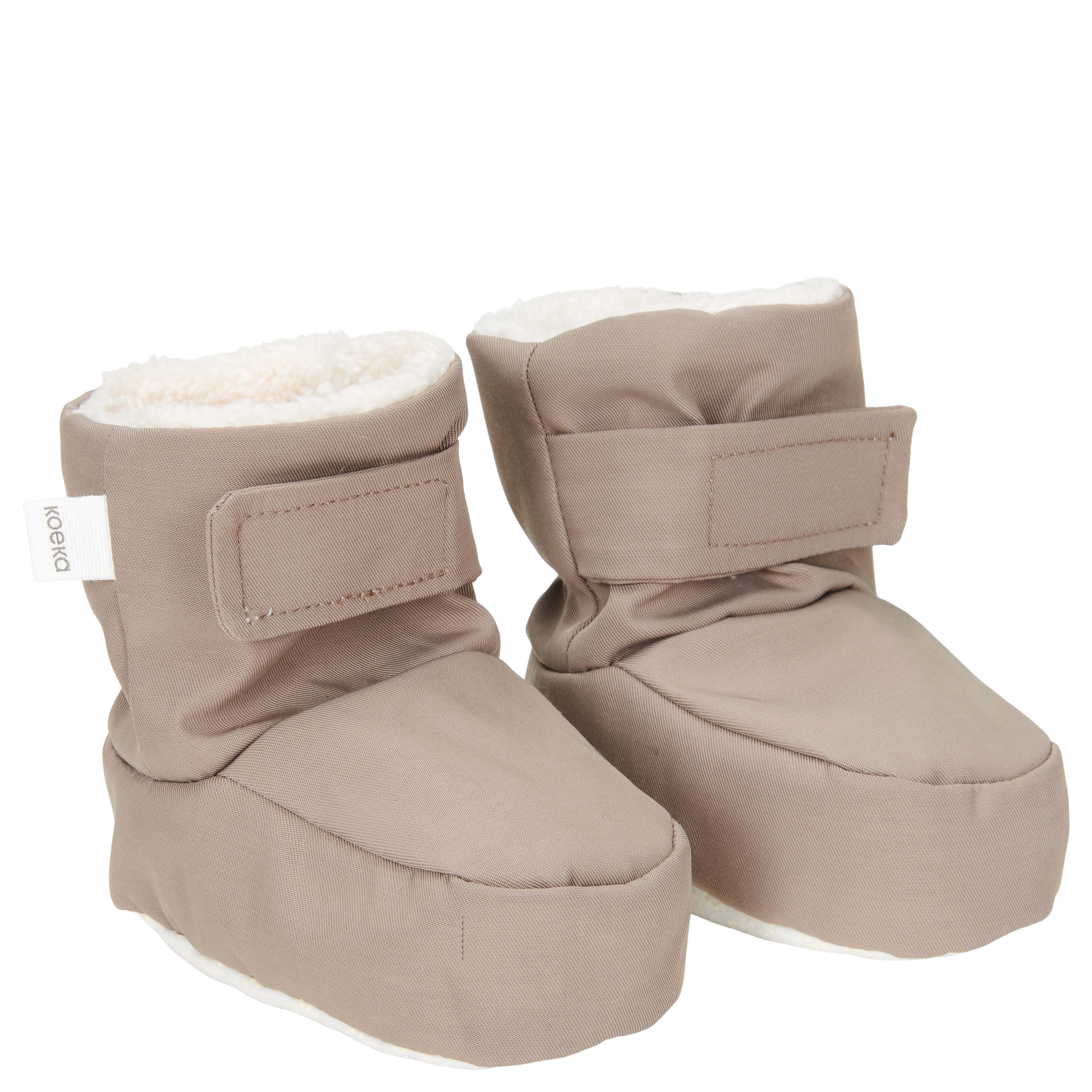 Booties Calgary taupe