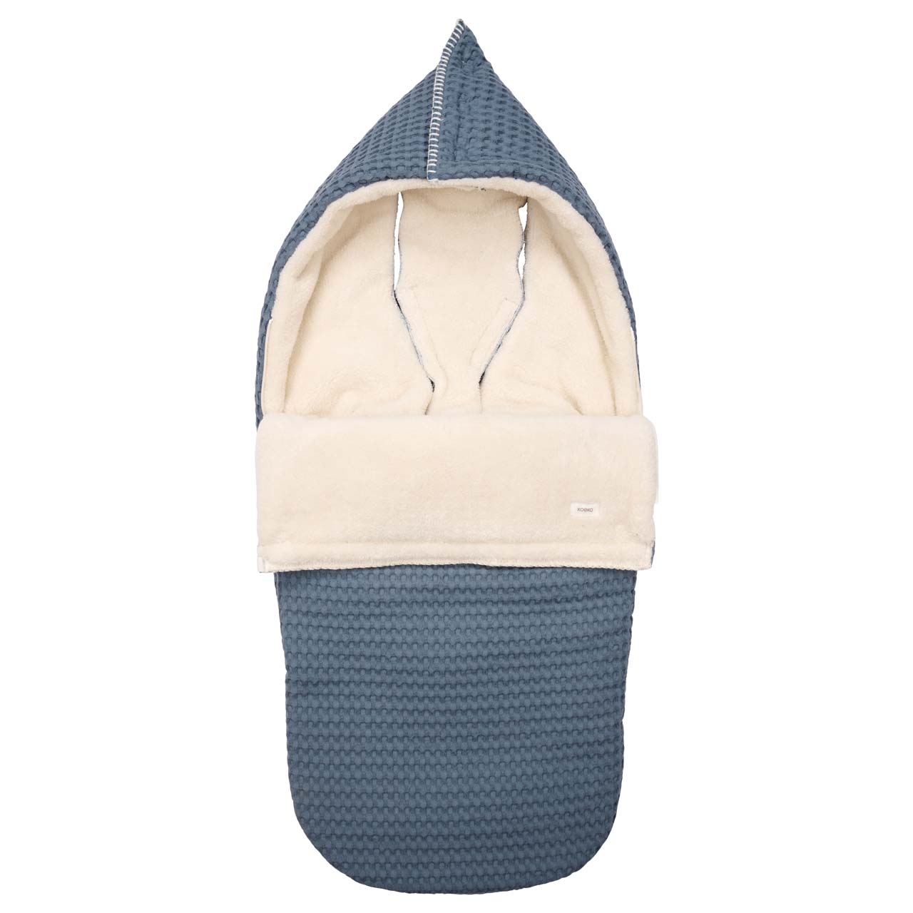 Stroller footmuff teddy Oslo bluestone